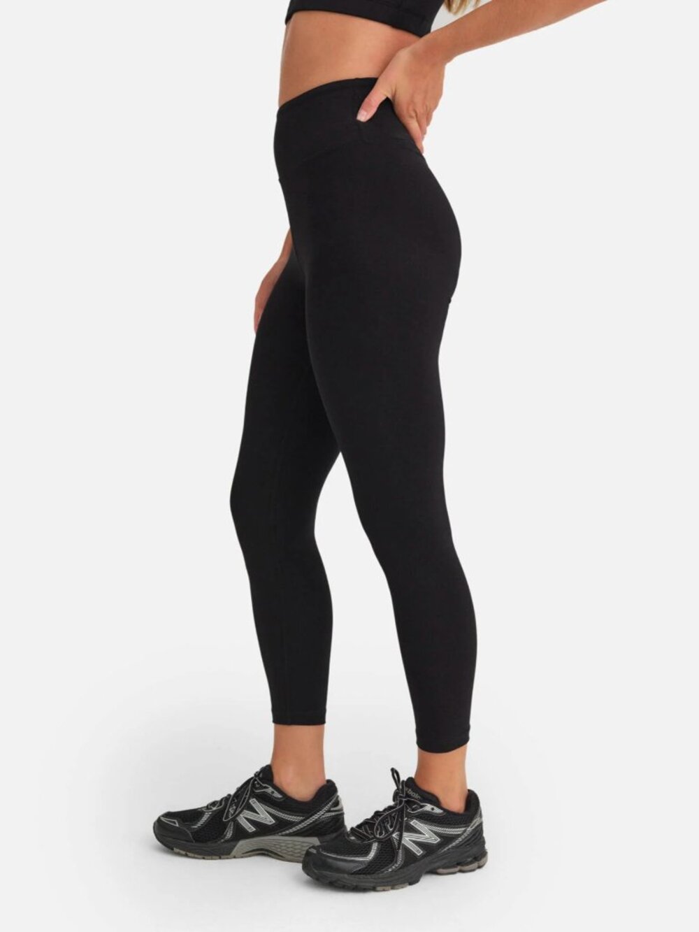 Mate the Label Midi Leggings - Black - Size XS - NWT - Picture 3 of 5